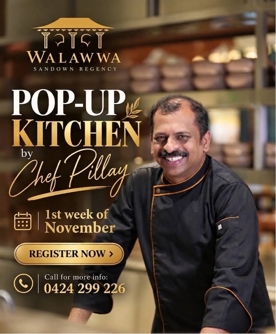 Walawwa Sandown Regency Pop-Up Kitchen by Chef Pillay